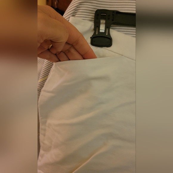 Coldwater Creek White Shorts 16P Natural Fit - Picture 2 of 5